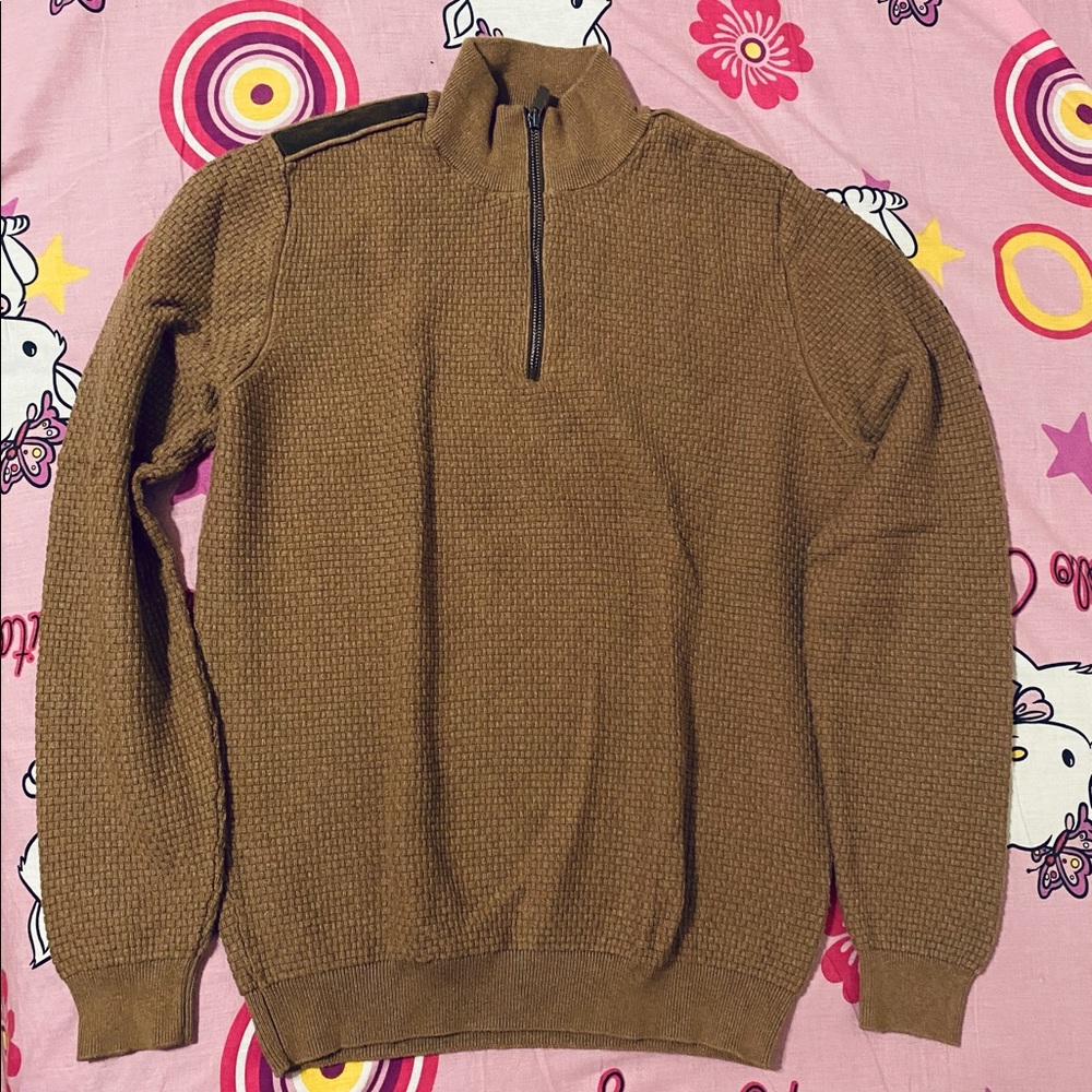 Massimo Dutti Wave Textured Sweater
